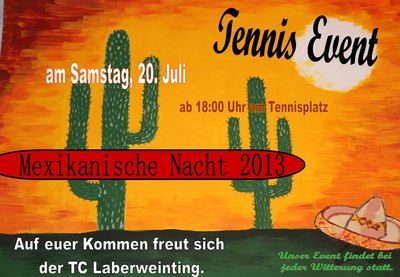 Flyer Mexikanische Nacht 2013