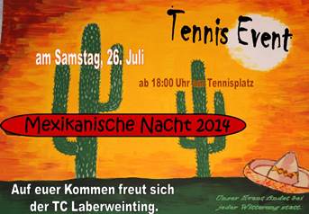 Flyer Mexikanische Nacht 2014