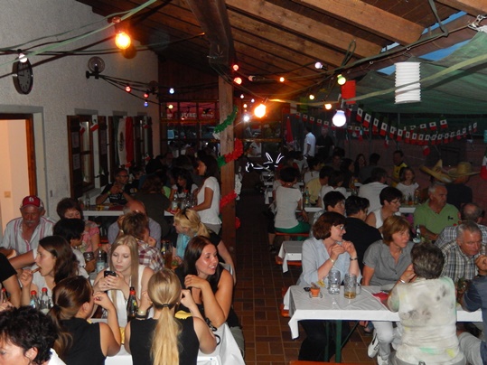 Terrasse Mexikanische Nacht 2014