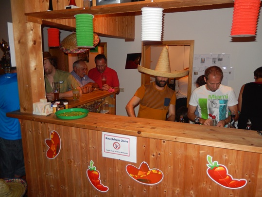 Terrasse Mexikanische Nacht 2014