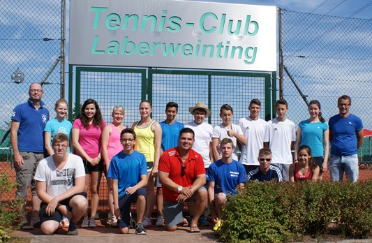 Teilnehmer und Betreuer Jugendfreundschaftsspiel