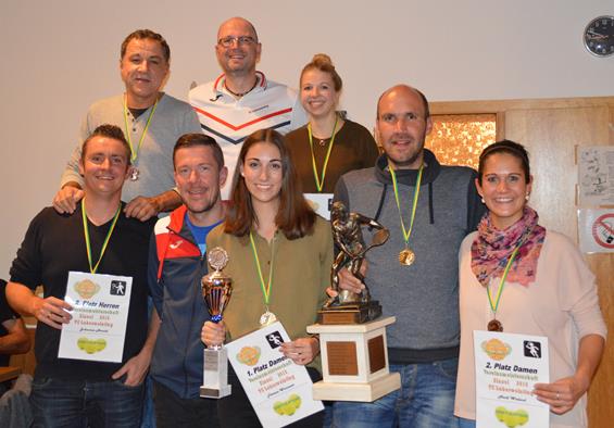 Einzelvereismeisterschaft - Sieger der Damen und Herren