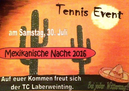 Flyer Mexikanische Nacht