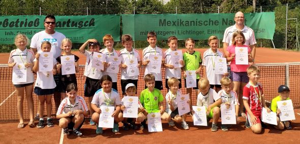 Gruppenbild Vereinsmeisterschaft im Kleinfeld