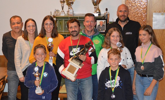 Einzelvereinsmeisterschaft Gruppenfoto Sieger