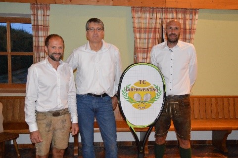 TC Laberweinting Franz Wacker mit Vorständen