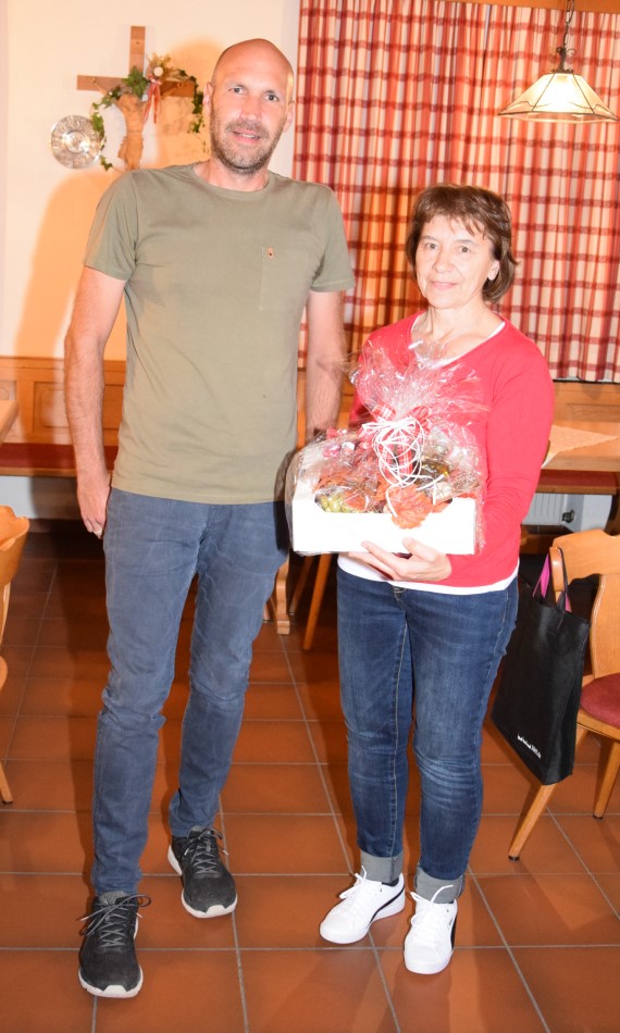 Ch. Wellenhofer und Schriftfhrerin Monika Wiethaler