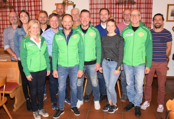 Die neugewhlte Vorstandschaft und Funktionre